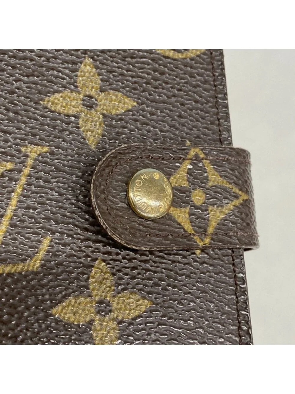 Louis Vuitton Notebook Cover Monogram Agenda PM Brown